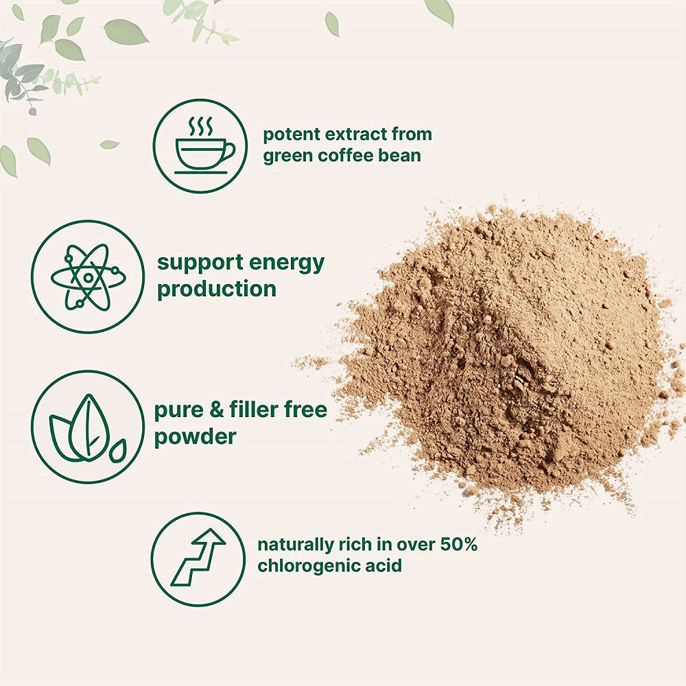 Microingredients Pure Green Coffee Bean Powder 113 Gm