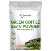 Microingredients Pure Green Coffee Bean Powder 113 Gm