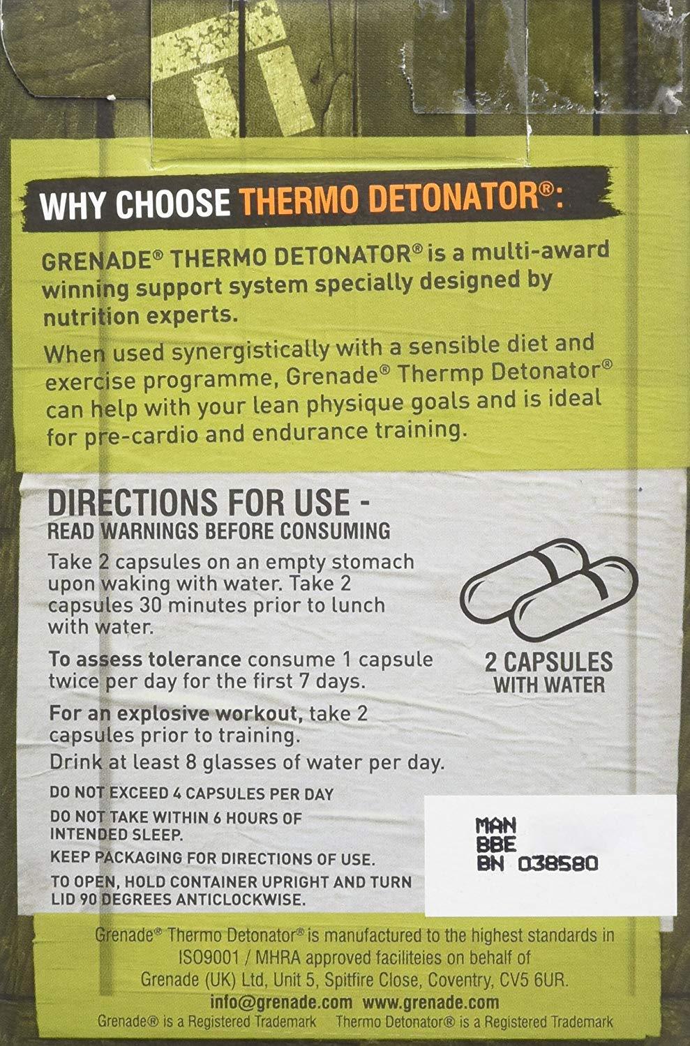 Grenade Thermo Detonator Capsules