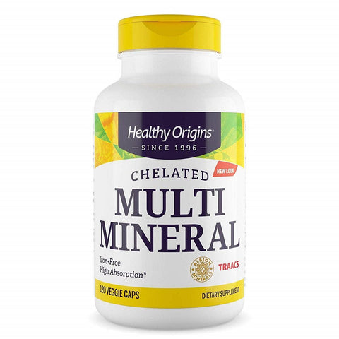 هيلثي اوريجين معادن متعددة كبسولات - Healthy Origins Chelated Multi Mineral