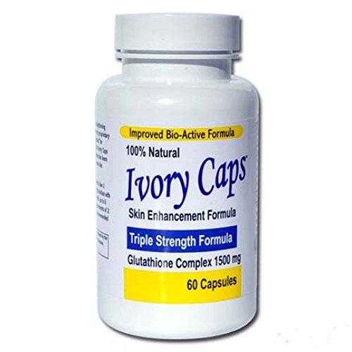 حبوب ايفوري كابس للتبيض - Ivory Caps - Skin Whitening 60 Capsules - UK2Gulf.com