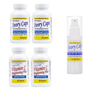 عرض مجموعة ايفوري كابس شهرين - Ivory Caps Whitening 2 Months Offer