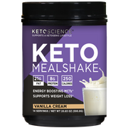 Keto Science Ketogenic Meal Shake Vanilla 14 Servings