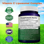 فيتامين سي كومبلكس 1500 مج 180 كبسولة - aSquared Nutrition Vitamin C Liposomal Complex - 1500mg 180 Caps