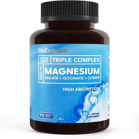 BioEmblem Triple Magnesium Complex 90 Capsules