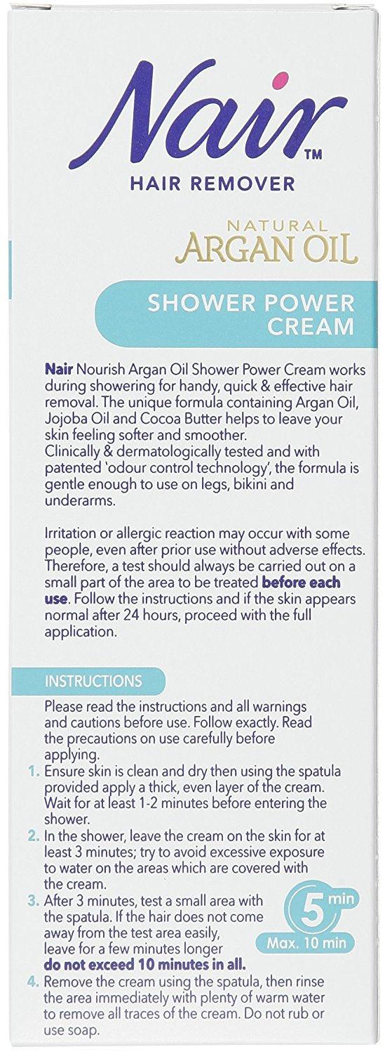 ناير بودرة ازالة الشعر اثناء الاستحمام - Nair Hair Remover  Sensitive Shower Power, 200ml - UK2Gulf.com