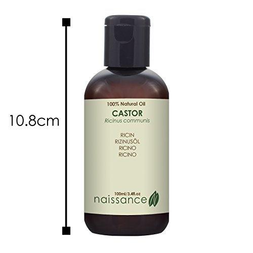 زيت الخروع من نيسانس-Naissance Cold Pressed Castor Oil 100ml - UK2Gulf.com