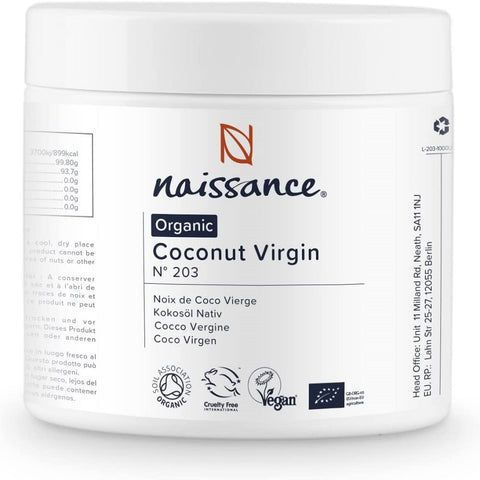 زيت جوز الهند البكر الخام - Naissance (203) Organic Virgin Coconut Oil