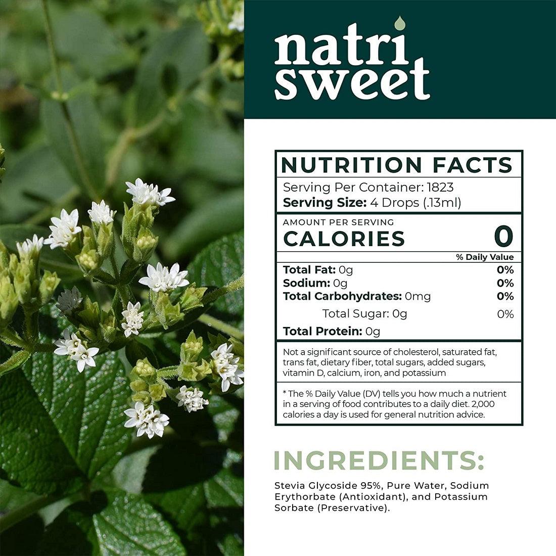 NatriSweet Original Stevia Liquid Drops