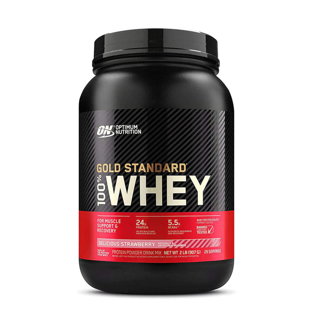 Optimum Nutrition Gold Standard 100% Whey Protein Powder 2 LB