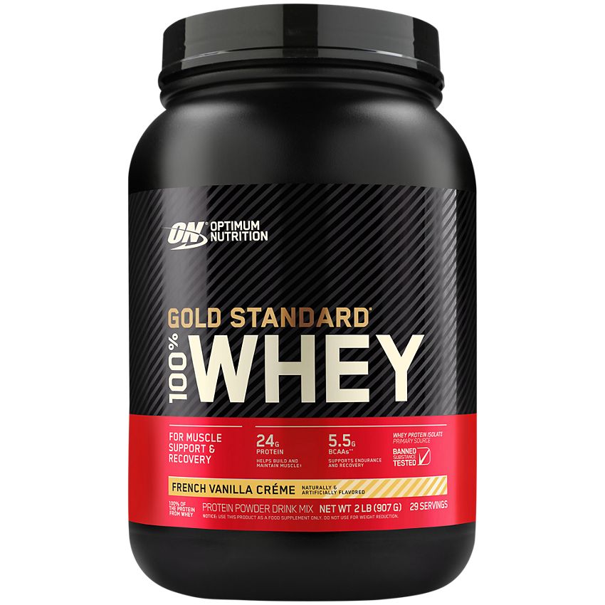 Optimum Nutrition Gold Standard 100% Whey Protein Powder 2 LB