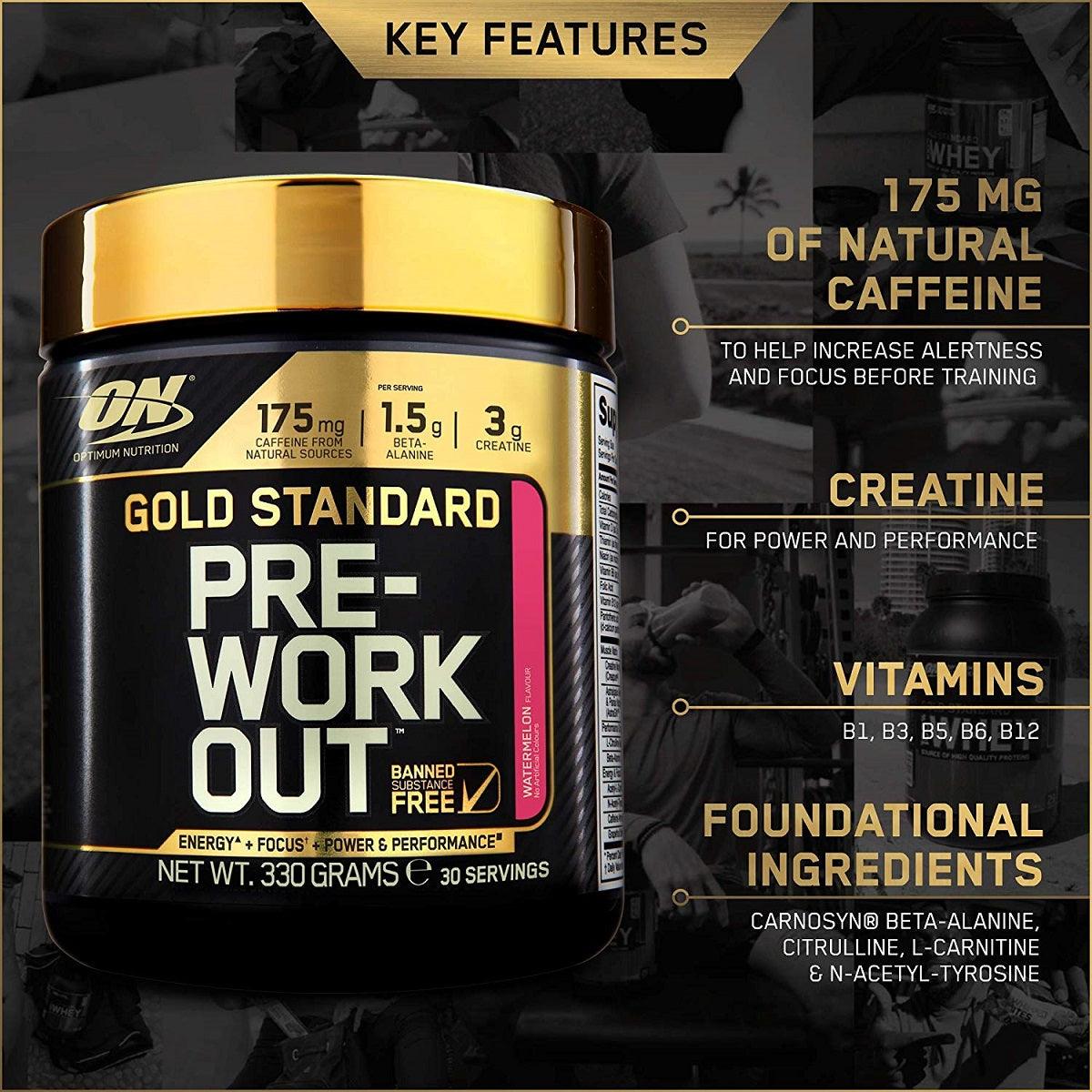 Optimum Nutrition Pre Workout 330 gm