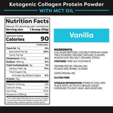 كيتو كولاجين بروتين بودر مناسب للكيتو - Orgain Keto Collagen Protein Powder 400 gm