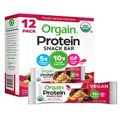 Orgain Protein Bar, Peanut Butter Chocolate Chunk 12 Count