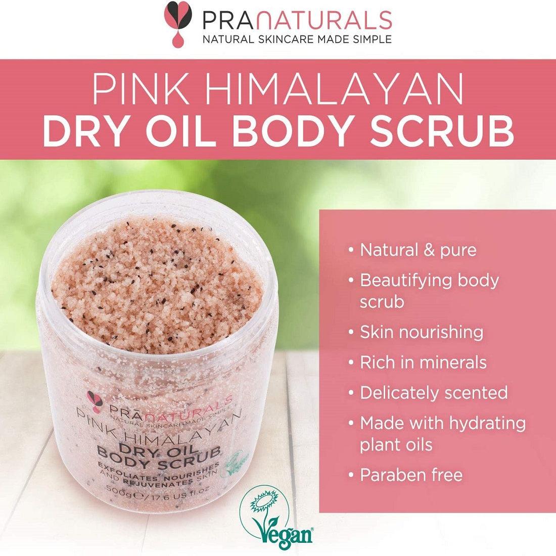 Pranaturals Himalayan Salt Body Scrub - 500 gm