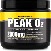 PrimaForce Peak O2 Workout Supplement, 120 grams