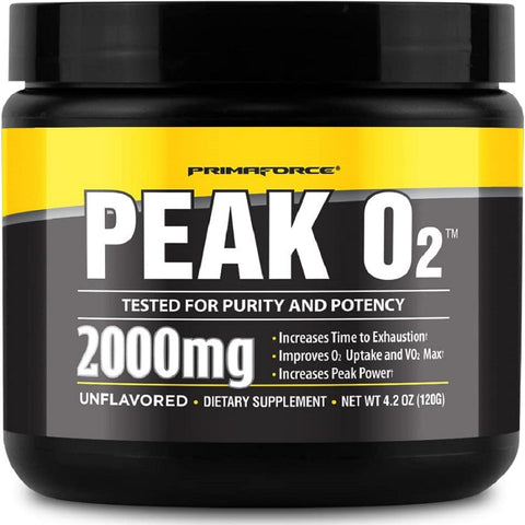 مكمل دعم التمرين بيك او2 بودرة 120 جرام - PrimaForce Peak O2 Workout Supplement, 120 grams
