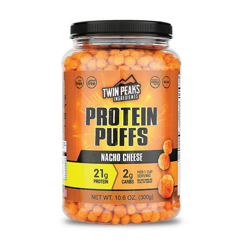 بروتين بافس سناك الكيتو 300 جرام - Twin Peaks Protein Puffs 300 Gm