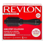 فرشاة الهواء الساخن وكثافة الشعر ريفلون - Revlon One-Step hot air and volume brush