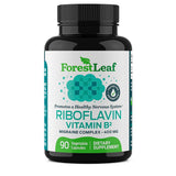 فيتامين ب2 ريبوفلافين 90 كبسولة - ForestLeaf Vitamin B2 Riboflavin, 400mg 90 Caps