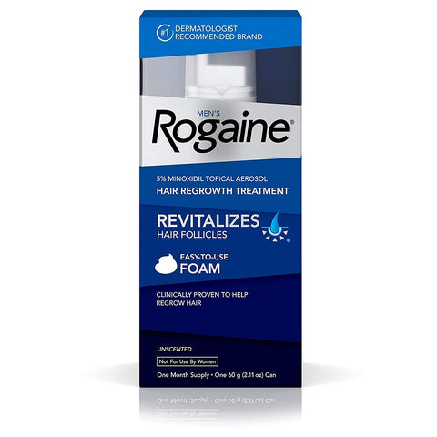 روجين مينوكسيديل رغوة للرجال عبوة شهر - Rogaine 5% Minoxidil Foam for Men 1 Month