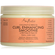 كريم شيا مويستشر للشعر الكيرلي - Shea Moisture Coconut and Hibiscus Curl Enhancing Smoothie 340 g - UK2Gulf.com