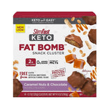 سليم فاست كيتو سناك كراميل ومكسرات 14 قطعة - SlimFast Keto Fat Bomb Snacks 14 Count