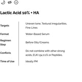 The Ordinary Lactic Acid 10% Exfoliating Serum 30 ml-ذا اورديناري حمض اللاكتيك 10٪سيروم مقشر 30 مل