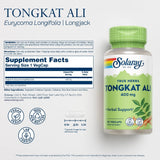 تونكات علي 400  مج 60 كبسولة - SOLARAY Tongkat Ali 400 mg 60 Capsules